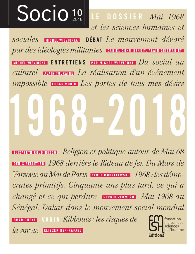 Socio n°10/2018 - 1968-2018
